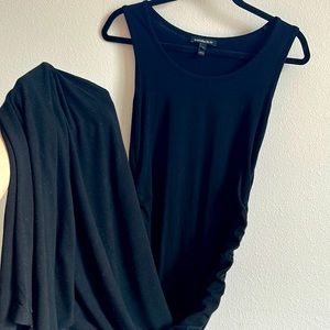 Isabella Oliver fitted maxi maternity dress